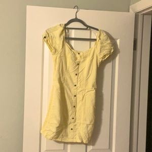 Yellow sun dress
